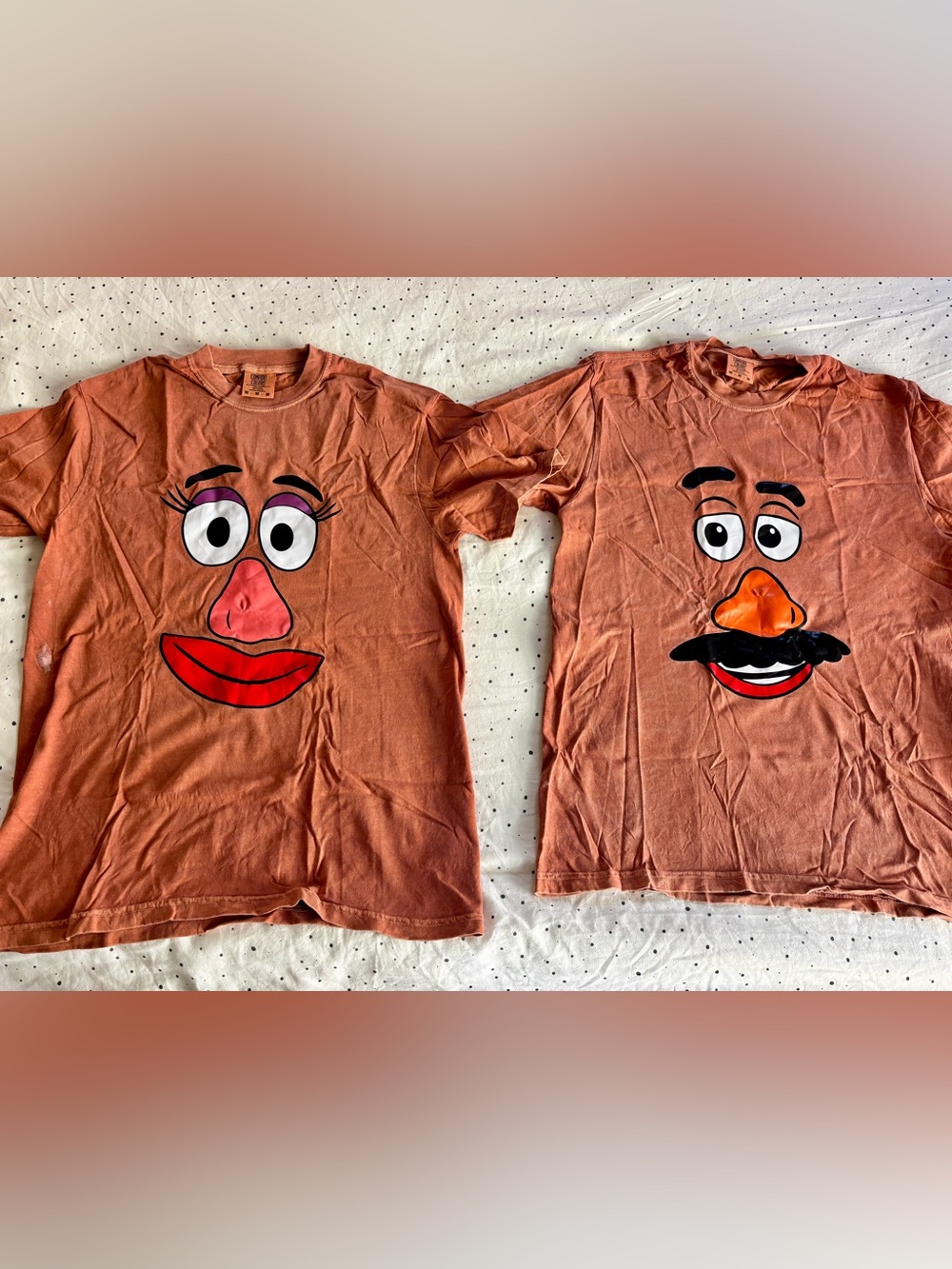 HALLOWEEN 🎃 Mr. & Mrs. Potato Head shirts
